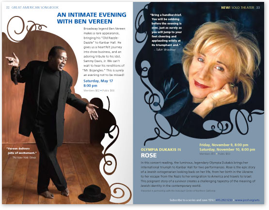 Jewish Community Center of SF - Arts & Ideas Brochure